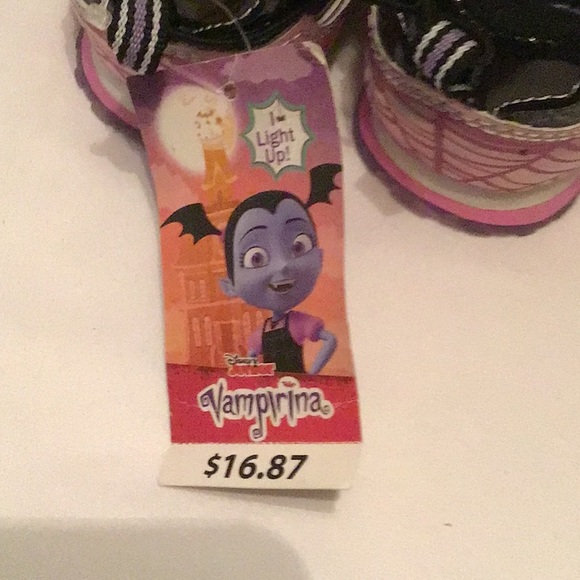 Disney Vampirina Light up athletic Toddler Girl Shoes - Picture 5 of 9